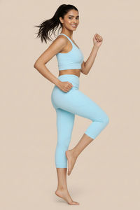 Zelocity Quick Dry Capri - Spun Sugar — thumbnail 5